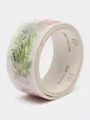 Алый декоративный скотч, 15 мм