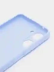 Голубой чехол Realme C30, C33, C35, 10 4G, 9i силиконовый с защитой камеры (Реалми С33)