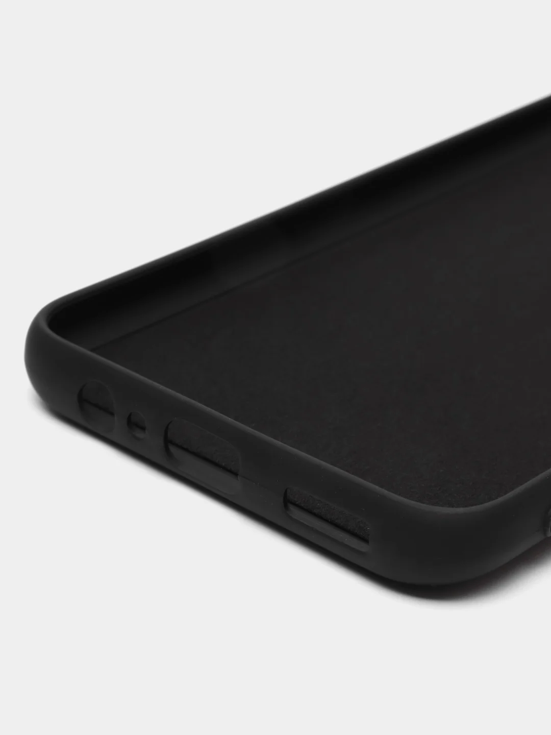 Черный чехол силиконовый для Huawei Honor X7a (Хуавей Хонор Х7а) Silicone Cover