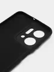 Черный чехол силиконовый для Huawei Honor X7a (Хуавей Хонор Х7а) Silicone Cover
