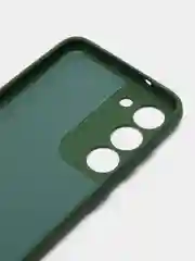 Зеленый чехол для Samsung Galaxy S23 (Самсунг Галакси С23), силиконовый