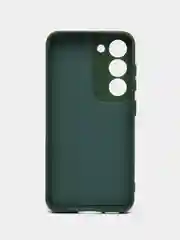Зеленый чехол для Samsung Galaxy S23 (Самсунг Галакси С23), силиконовый