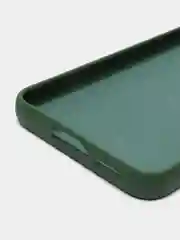 Зеленый чехол для Samsung Galaxy S23 (Самсунг Галакси С23), силиконовый