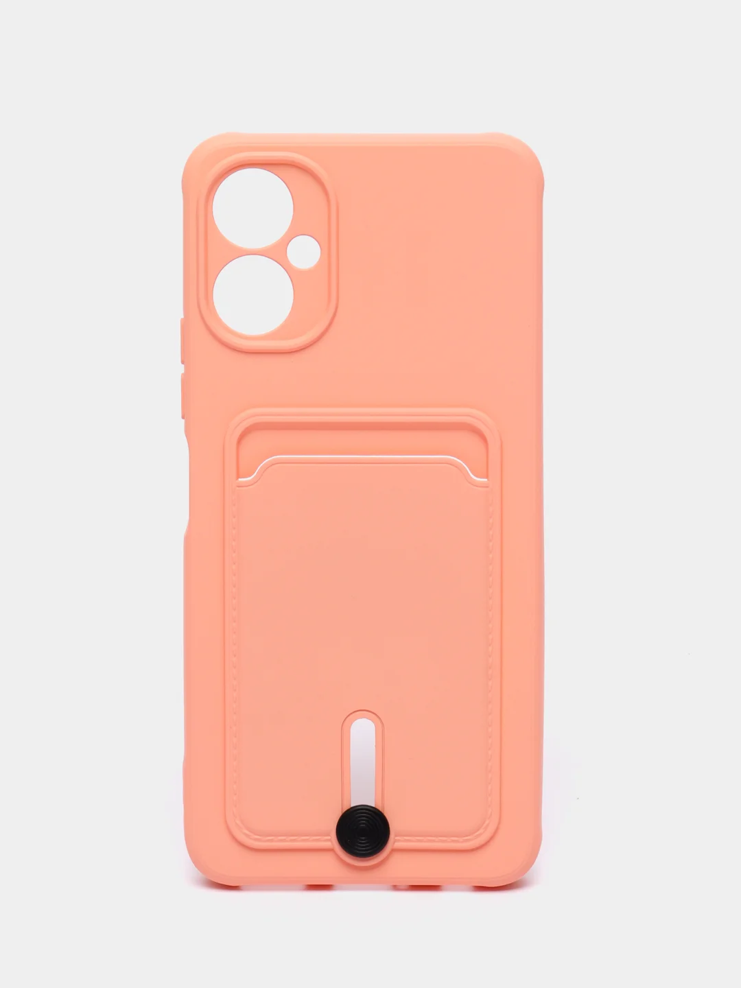 Конфетный чехол для Tecno Spark 9 Pro / Техно Спарк 9 Про, силиконовый, с карманом для карты