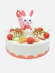 Торт на липучках с аксессуарами, со светом и звуком, 43 предмета