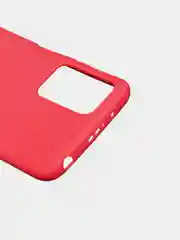 Красный чехол Xiaomi Redmi 10, Сяоми Редми 10 силиконовый, цветной, матовый