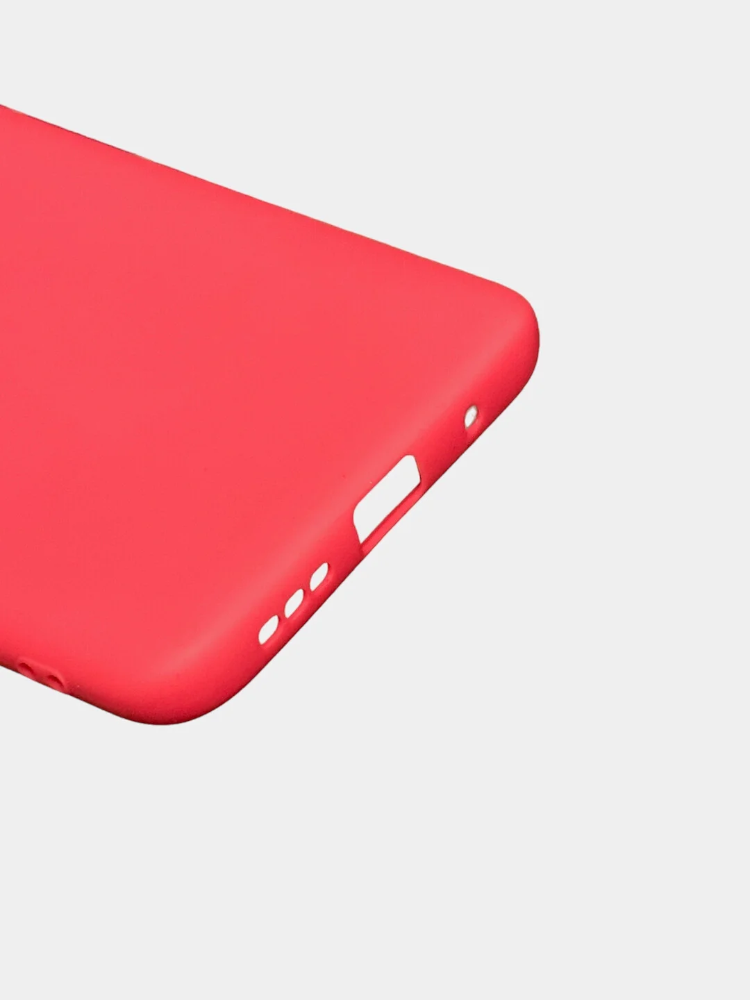Красный чехол Xiaomi Redmi 10, Сяоми Редми 10 силиконовый, цветной, матовый