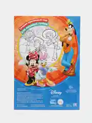 Лазурный раскраска "Тачки", "Холодное сердце", "Принцессы", "Disney", А4, 16 страниц
