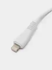Белый кабель для зарядки Lightning-USB для iPhone 5,6,7,8,X,11,iPad ,зарядник шнур провод