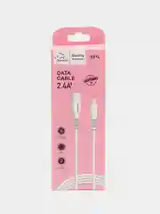 Белый кабель для зарядки Lightning-USB для iPhone 5,6,7,8,X,11,iPad ,зарядник шнур провод