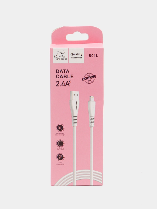 Кабель для зарядки Lightning-USB для iPhone 5,6,7,8,X,11,iPad ,зарядник шнур провод