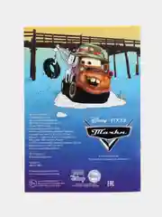 Красный раскраска "Тачки", "Холодное сердце", "Принцессы", "Disney", А4, 16 страниц