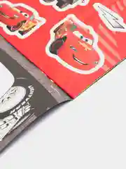 Красный книга с наклейками, 2 вида