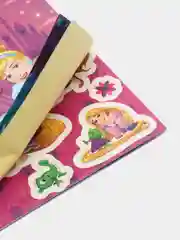 Розовый книга с наклейками, 2 вида