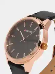Серый меланж мужские наручные часы Curren 8386 в подарочной упаковке