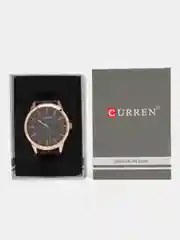 Серый меланж мужские наручные часы Curren 8386 в подарочной упаковке