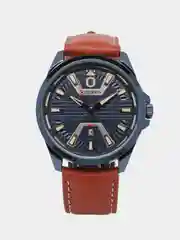 Синий наручные часы Curren 8379, мужские, в подарочной упаковке