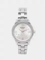 Серебряный женские наручные часы Curren 9009 в подарочной упаковке
