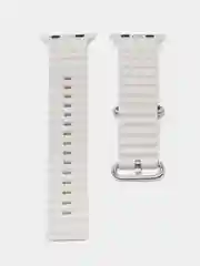 Серый ремешок силиконовый для смарт-часов Apple Watch X8 Ultra, X8 Pro, Dt No 1, 42-44-45-49мм