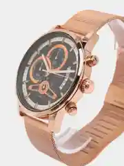 Бронзовый мужские наручные часы Dedima D-159 в подарочной упаковке