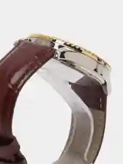 Желтый женские наручные часы Dedima D-160, с календарём, в подарочной упаковке