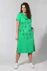 Салатовый платье женское из хлопка