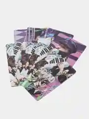 Багровый карточки Stray Kids, THE SOUND 8 штук