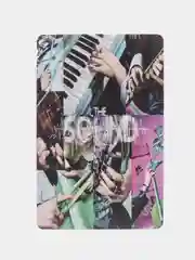 Багровый карточки Stray Kids, THE SOUND 8 штук