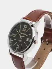 Коричневый наручные часы мужские KINGNUOS K-010, в подарочной упаковке