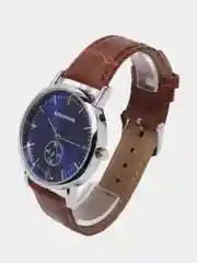 Темно-синий мужские наручные часы KINGNUOS K-016, в подарочной упаковке