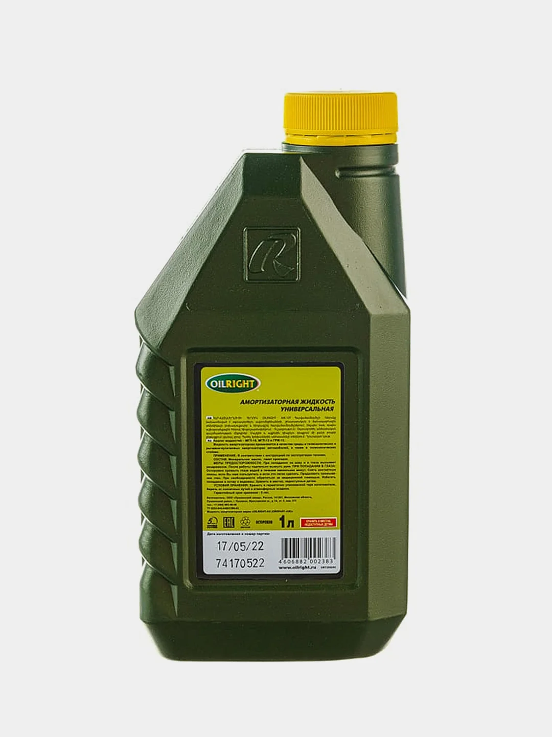 Жидкость амортизаторная АЖ-12Т универсальная OILRIGHT 1л. (аналог МГП-12)