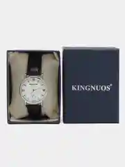 Белый мужские наручные часы KINGNUOS K-018 в подарочной упаковке