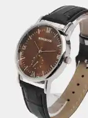Серебряный мужские наручные часы KINGNUOS K-018 в подарочной упаковке