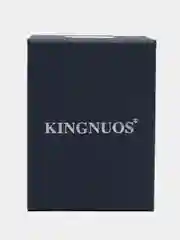 Серебряный мужские наручные часы KINGNUOS K-018 в подарочной упаковке