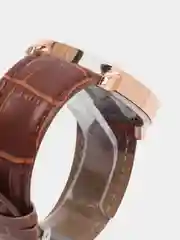Коричневый мужские наручные часы KINGNUOS K-019, в подарочной упаковке