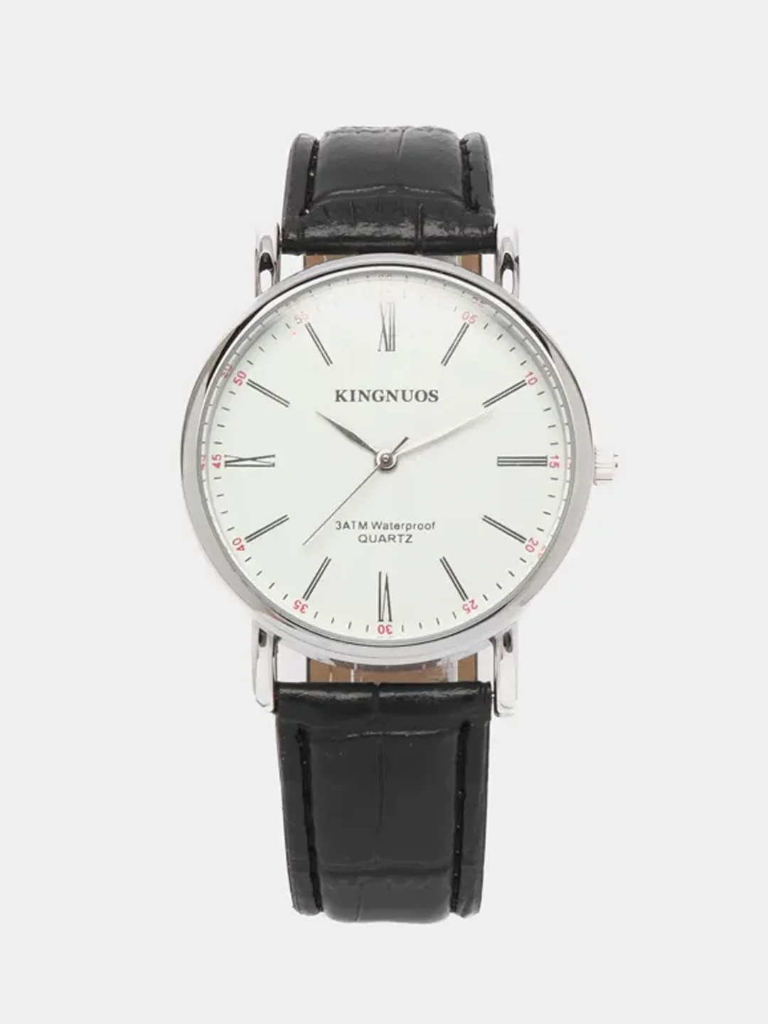 Черный мужские наручные часы KINGNUOS K-030, в подарочной упаковке