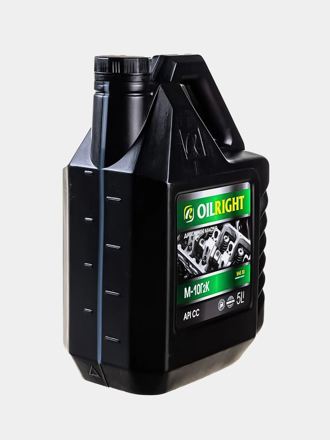 Минеральное моторное масло OILRIGHT М10Г2К API CC, 1л/ 5л/ 10л