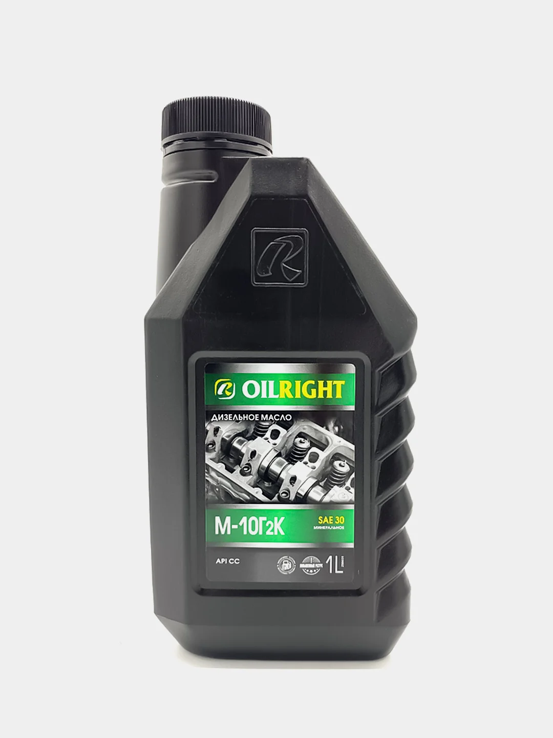 Минеральное моторное масло OILRIGHT М10Г2К API CC, 1л/ 5л/ 10л