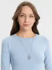 Серебряный "кулон дьявола" / подвеска круглая - дьявольская