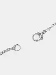 Серебряный парные цепочки "Пазлы", 50 см