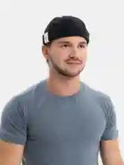 Черный докер Quality, кепка без козырька, бейсболка