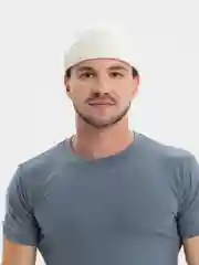 Белый докер Quality, кепка без козырька, бейсболка