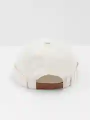 Белый докер Quality, кепка без козырька, бейсболка