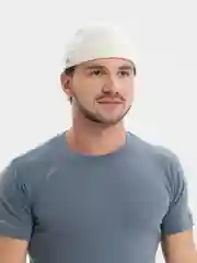 Белый докер Quality, кепка без козырька, бейсболка