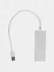 Белый usb хаб на 4 порта USB 3.0 для ноутбука
