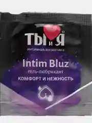Гель-смазка "Ты и Я" Intim Bluz, на водной основе, обезболивающий, анальный, 4 мл