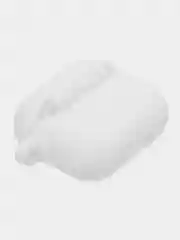 Белый силиконовый чехол для Apple AirPods 3 поколения 2021 (с карабином)