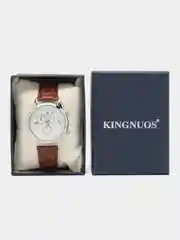 Шоколадный мужские наручные часы KINGNUOS K-1857, в подарочной упаковке