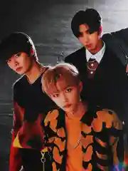 Индиго плакат Кпоп Stray Kids K-POP Стрей Кидс