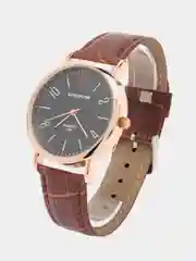 Бронзовый мужские наручные часы KINGNUOS K-028, в подарочной упаковке
